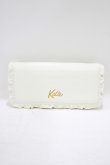 画像1: Katie / FRILL wallet  ホワイト H-25-06-26-071-LO-ZA-KB-ZH (1)
