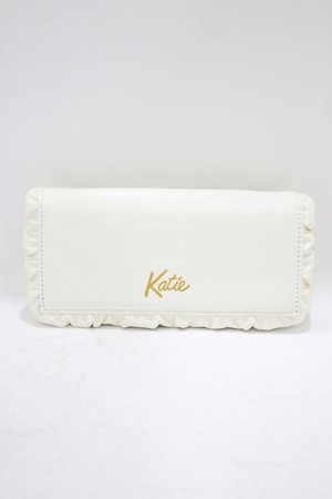 画像: Katie / FRILL wallet  ホワイト H-25-06-26-071-LO-ZA-KB-ZH