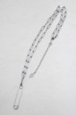 画像2: NieR Clothing / NieR PIN NECKLACE  シルバー H-25-06-26-073-PU-AC-KB-ZH (2)