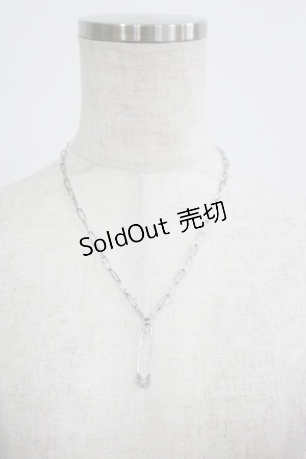 画像3: NieR Clothing / NieR PIN NECKLACE  シルバー H-25-06-26-073-PU-AC-KB-ZH (3)