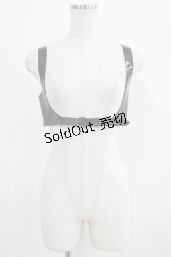 画像1: alice auaa / エナメルブラ  黒 H-25-11-16-002-AA-TO-KB-ZH (1)