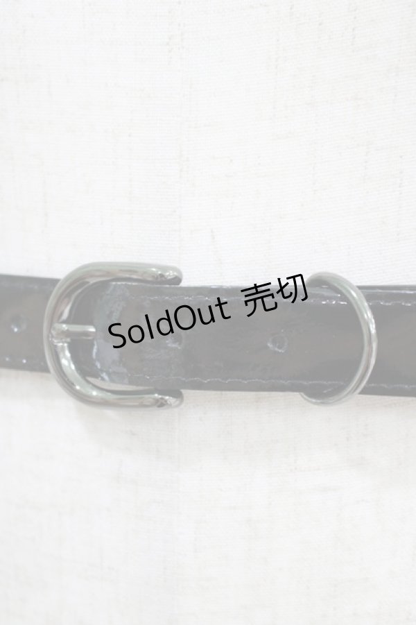 画像3: alice auaa / エナメルブラ  黒 H-25-11-16-002-AA-TO-KB-ZH (3)