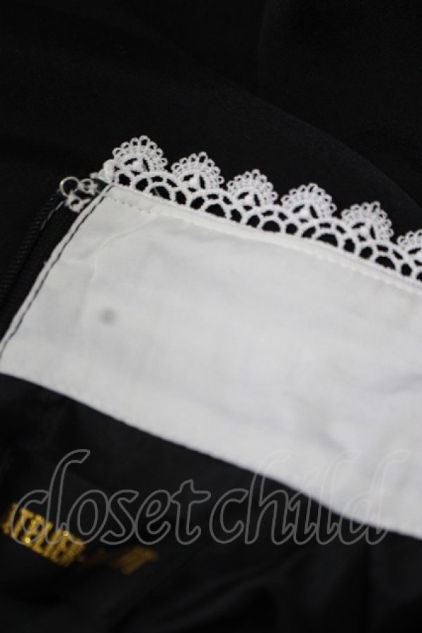 画像4: ATELIER PIERROT / カルマートドレス  ブラック H-25-10-24-032-EL-OP-NS-ZH (4)