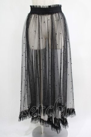 画像: MORPH8NE / EMOTIONAL SKIRT  ブラック H-25-06-26-022-PU-SK-KB-ZH
