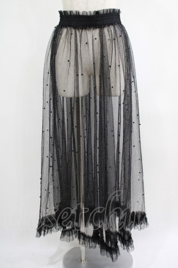 画像1: MORPH8NE / EMOTIONAL SKIRT  ブラック H-25-06-26-022-PU-SK-KB-ZH (1)
