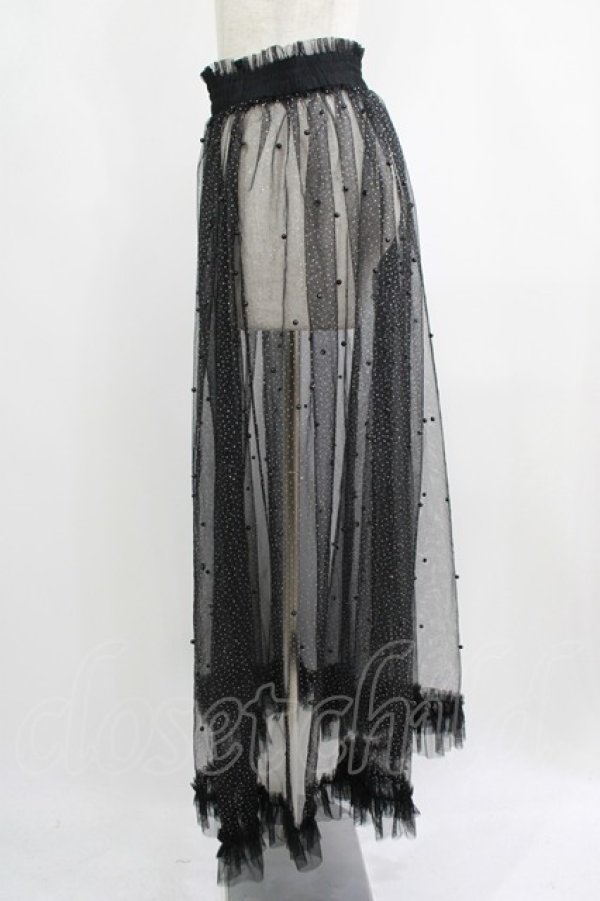 画像2: MORPH8NE / EMOTIONAL SKIRT  ブラック H-25-06-26-022-PU-SK-KB-ZH (2)