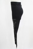 画像2: Restyle / PENTAGRAM HARNESS LEGGINGS M ブラック H-25-06-26-024-GO-PA-KB-ZH (2)