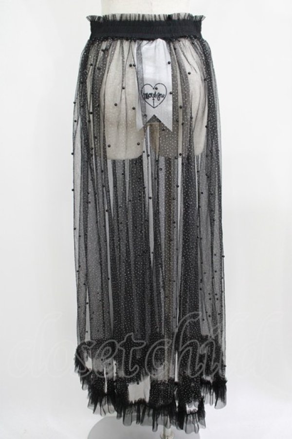 画像3: MORPH8NE / EMOTIONAL SKIRT  ブラック H-25-06-26-026-PU-SK-KB-ZH (3)