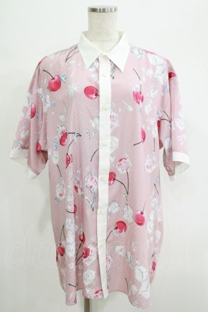 画像: MILKBOY / FROZEN CHERRY SHIRTS  ピンク H-25-06-27-1052-MB-BL-KB-ZH
