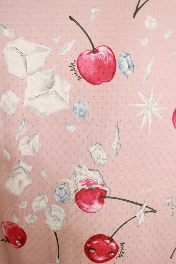 MILKBOY / FROZEN CHERRY SHIRTS  ピンク H-25-06-27-1052-MB-BL-KB-ZH MILKBOY / FROZEN CHERRY SHIRTS ピンク H-25-06-27-1052-MB-BL