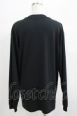 画像3: NieR Clothing / プリントLONG CUTSEW  黒×青 H-25-06-27-1061-PU-TO-KB-ZH (3)