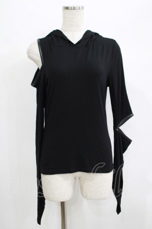 画像: KILL STAR / Morwen Hooded Top S ブラック H-25-06-27-1065-SL-TO-KB-ZH