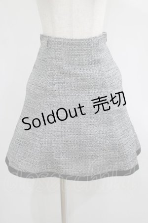画像: MILK / ファンシースカート  ブラックツイード H-25-10-14-030-ML-SK-ET-ZH