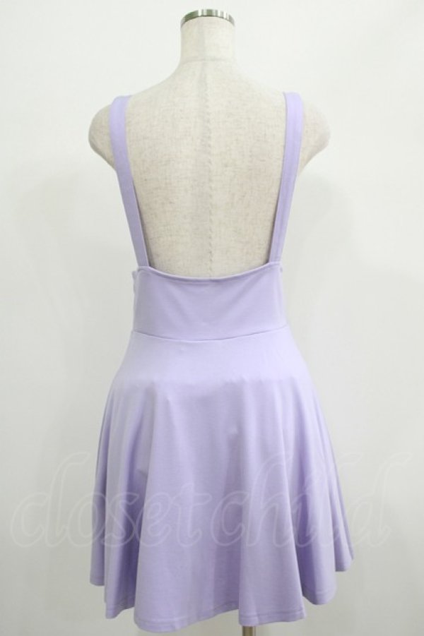 画像3: KILL STAR / Suspend Me Statement Skirt M パステルライラック H-25-06-27-1015-SL-SK-KB-ZH (3)