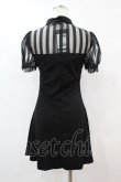 画像2: PUNK RAVE / Chinese Style Silk Fan Cheongsam Dress S ブラック H-25-06-28-035-PU-OP-KB-ZH (2)