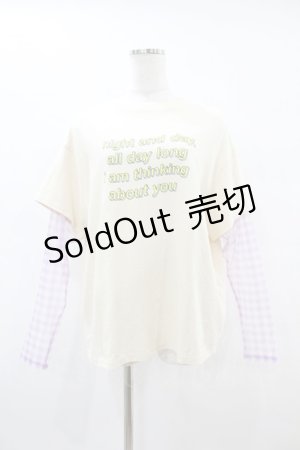 画像: Candy Stripper / NIGHT AND DAY LAYERED   アイボリー H-25-06-28-059-PU-TO-KB-ZH