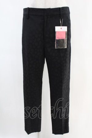 画像: HYSTERIC GLAMOUR / レオパードパンツ S 黒 H-25-06-28-007-PU-PA-KB-ZH
