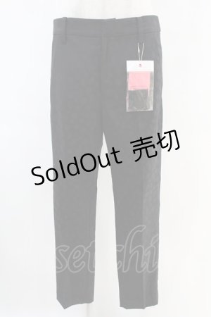 画像: HYSTERIC GLAMOUR / レオパードパンツ S 黒 H-25-06-28-007-PU-PA-KB-ZH