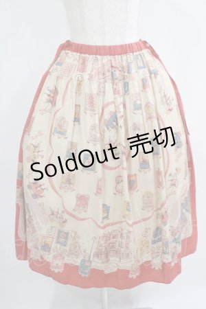 画像: Jane Marple / Here’s to the poet gather skirt  ローズ H-25-06-28-1003-JM-SK-KB-ZH