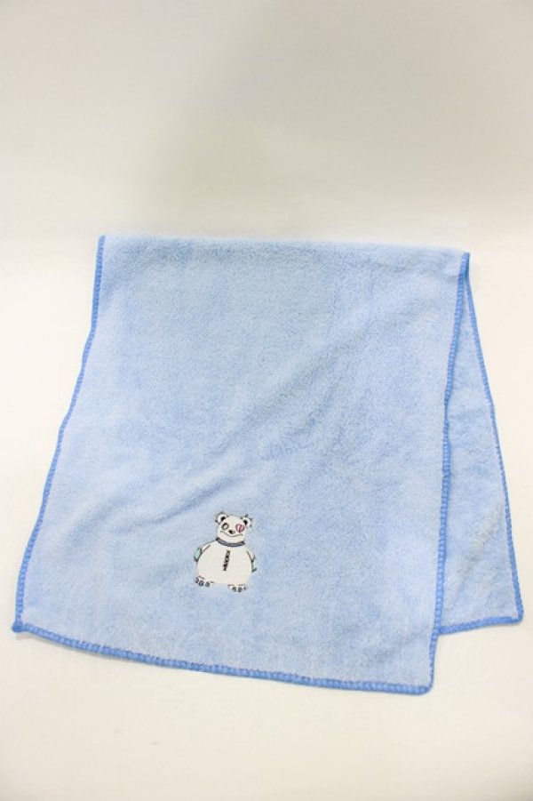 画像1: NieR Clothing / タオル  サックス H-25-11-09-004-PU-ZA-KB-ZH (1)