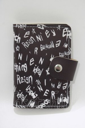 画像: NieR Clothing / ブック型カードケース【NIER LOGO】   H-25-06-28-1024-PU-ZA-KB-ZH