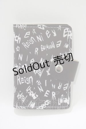 画像: NieR Clothing / ブック型カードケース【NIER LOGO】   H-25-06-28-1024-PU-ZA-KB-ZH