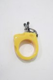 画像1: Q-pot. / Tiny Mouse's Cheese Ring 約10号  H-25-10-03-1017-QP-AC-KB-ZH (1)