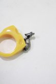 画像2: Q-pot. / Tiny Mouse's Cheese Ring 約10号  H-25-10-03-1017-QP-AC-KB-ZH (2)