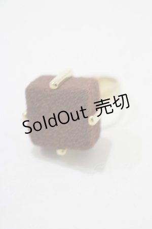 画像: Q-pot. / プチリュクスショコラリング   H-25-10-03-1018-QP-AC-KB-ZH