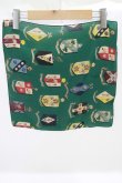 画像2: Jane Marple / Flower Crests Double Scarf  グリーン H-25-06-28-1033-JM-ZA-KB-ZH (2)