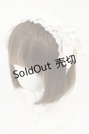画像: BABY,THE STARS SHINE BRIGHT / プリンセスドロップヘッドドレス  オフ白 H-25-06-29-038-BA-AC-NS-ZH