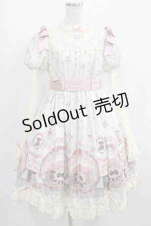 画像: Girl’s Dream （海外ロリータブランド） / Cake Partyジャンパースカート M アイボリー H-25-06-29-1002-PU-OP-NS-ZH