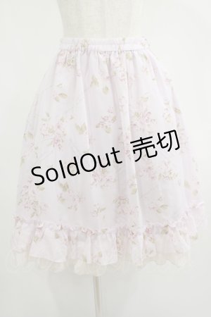 画像: axes femme / フラワープリントスカート M ピンク H-25-06-29-1030-AX-SK-NS-ZH