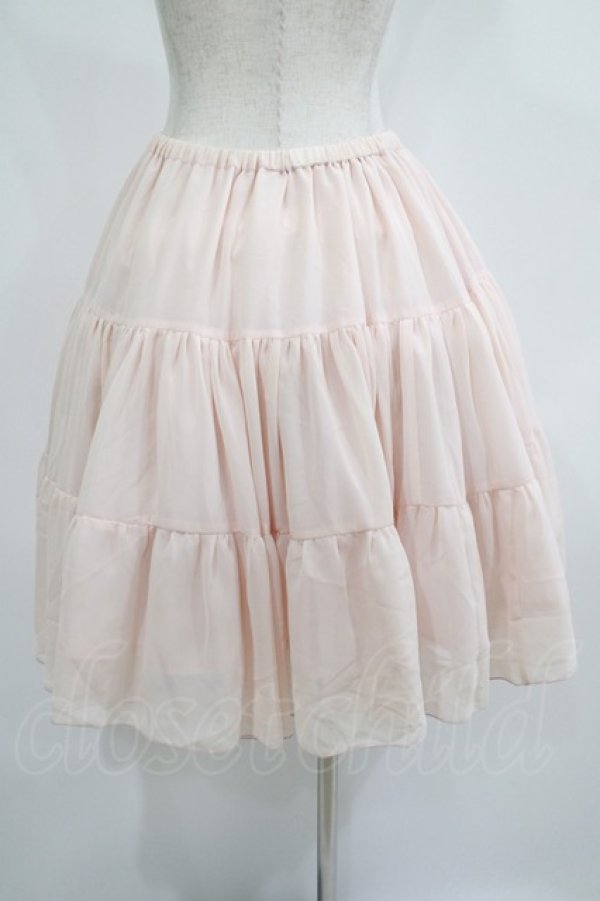 画像3: Victorian maiden / ボリュームシフォンペチコートスカート（ショート） Free ピンク H-25-06-29-1035-CL-SK-NS-ZH (3)