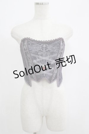 画像: Mademoiselle Pearl（海外ロリータブランド） / The Sword Of Maria Corset S パープル H-25-06-29-1047-PU-TO-NS-ZH