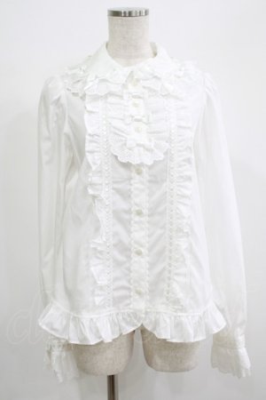 画像: Angelic Pretty / アラカルトリボンブラウス Free シロ H-25-06-29-1053-AP-BL-NS-ZH