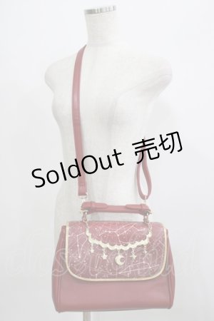 画像: Mu Fish（海外ロリータブランド） / Starry Sky Bag  ボルドー H-25-06-29-1064-GO-BG-NS-ZH