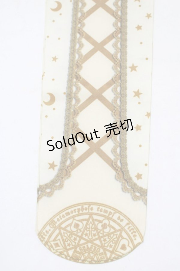 画像2: metamorphose / Magical moon light プリントオーバーニー  アイボリー H-25-06-29-1072-ME-ZA-NS-ZH (2)