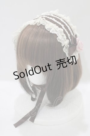 画像: Innocent World / マジョリーヘッドドレス  ショコラ H-25-06-29-1077-IW-AC-NS-ZH