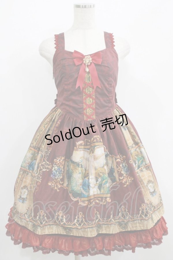 画像1: Doris Night / The Age of Explorationジャンパースカート M ボルドー H-25-06-29-1008-LO-OP-NS-ZH (1)