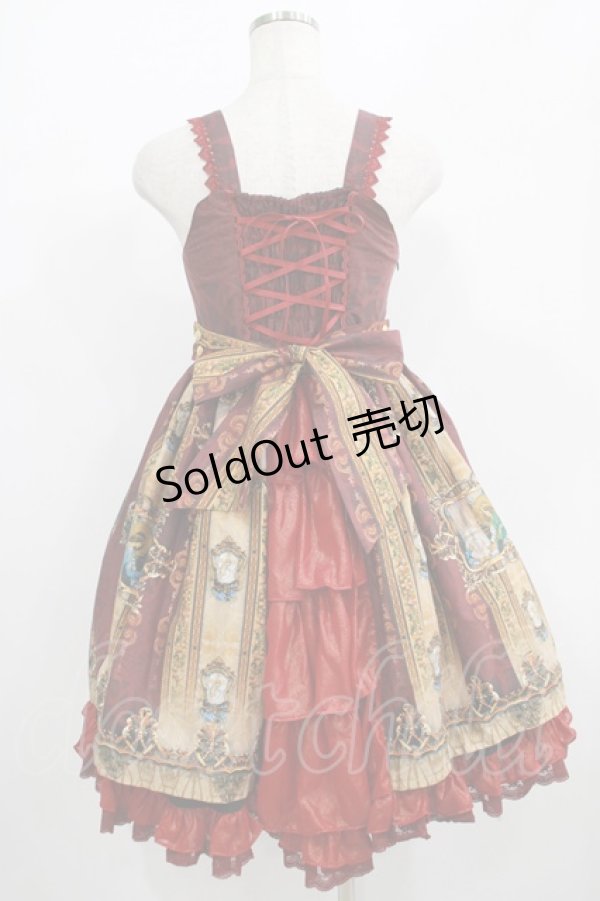 画像3: Doris Night / The Age of Explorationジャンパースカート M ボルドー H-25-06-29-1008-LO-OP-NS-ZH (3)
