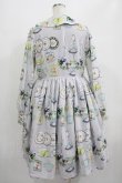 画像3: LIEF / 天使のカトラリーリボンワンピース M グレー H-25-06-29-1009-LO-OP-NS-ZH (3)