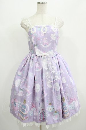 画像: Angelic Pretty / Fancy Ornamentジャンパースカート Free ラベンダー H-25-06-29-1013-AP-OP-NS-ZH