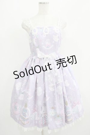 画像: Angelic Pretty / Fancy Ornamentジャンパースカート Free ラベンダー H-25-06-29-1013-AP-OP-NS-ZH