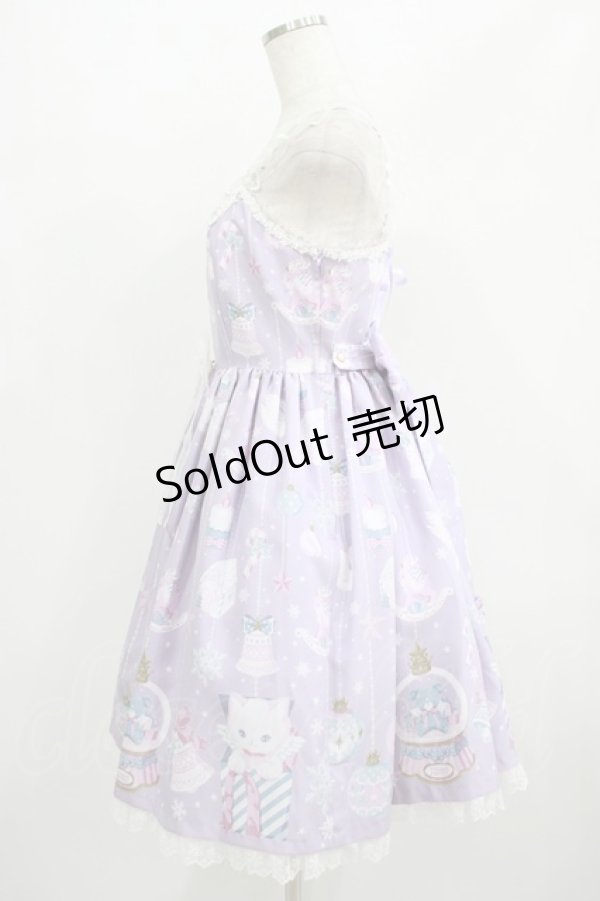 画像2: Angelic Pretty / Fancy Ornamentジャンパースカート Free ラベンダー H-25-06-29-1013-AP-OP-NS-ZH (2)