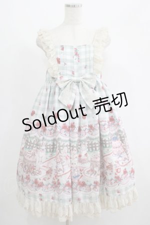 画像: Infanta（海外ロリータブランド） / Forest Tea Partyジャンパースカート S ミント H-25-06-29-1017-LO-OP-NS-ZH