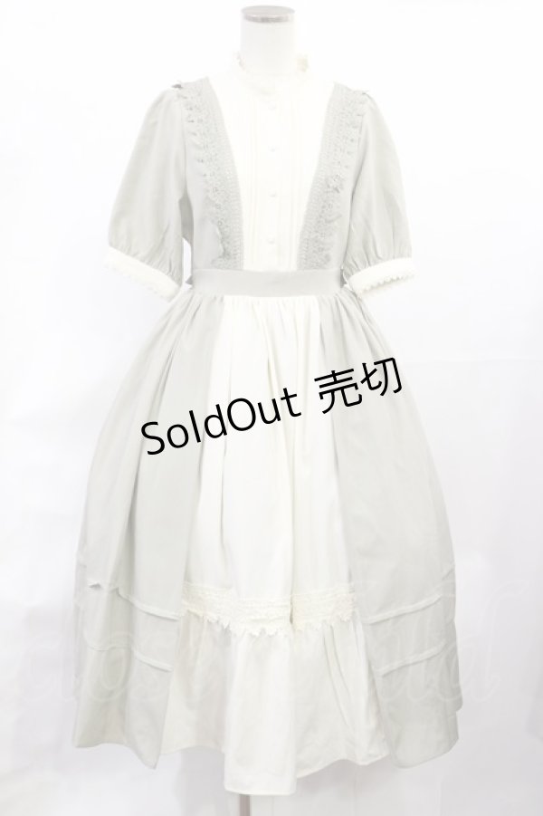 画像1: axes femme kawaii / エレガントドールワンピース M グリーン H-25-06-29-008-AX-OP-NS-ZH (1)
