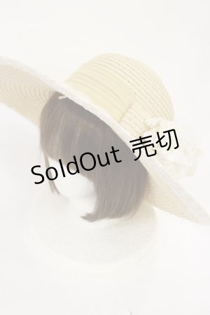 画像: axes femme / ストローハット  ナチュラル H-25-06-29-034-AX-AC-NS-ZH