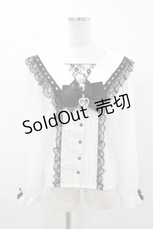 画像: MA*RS / セーラーブラウス Free オフ H-25-06-30-032-EL-BL-NS-ZH