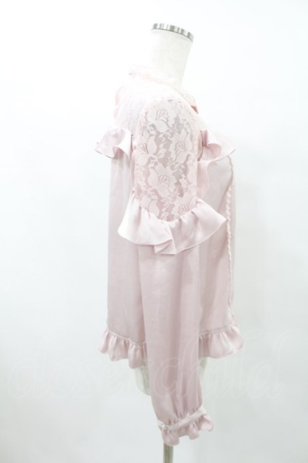 画像3: Angelic Pretty / Lacy Frillブラウス Free ピンク H-25-06-30-041-AP-BL-NS-ZH (3)